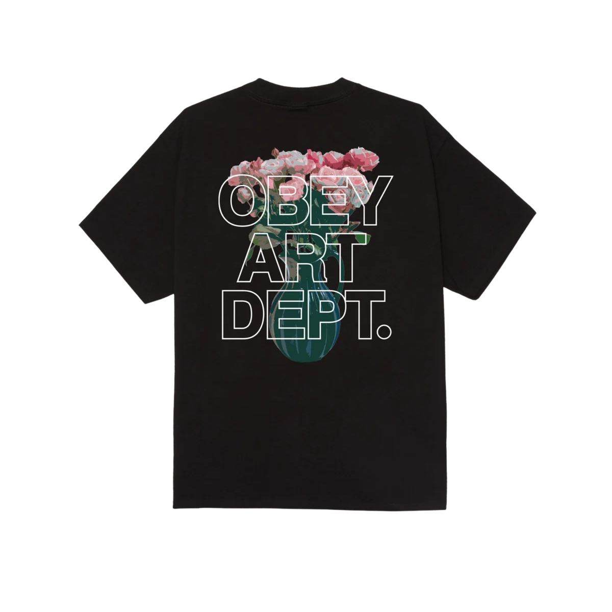 Obey Art Dept Tee Black