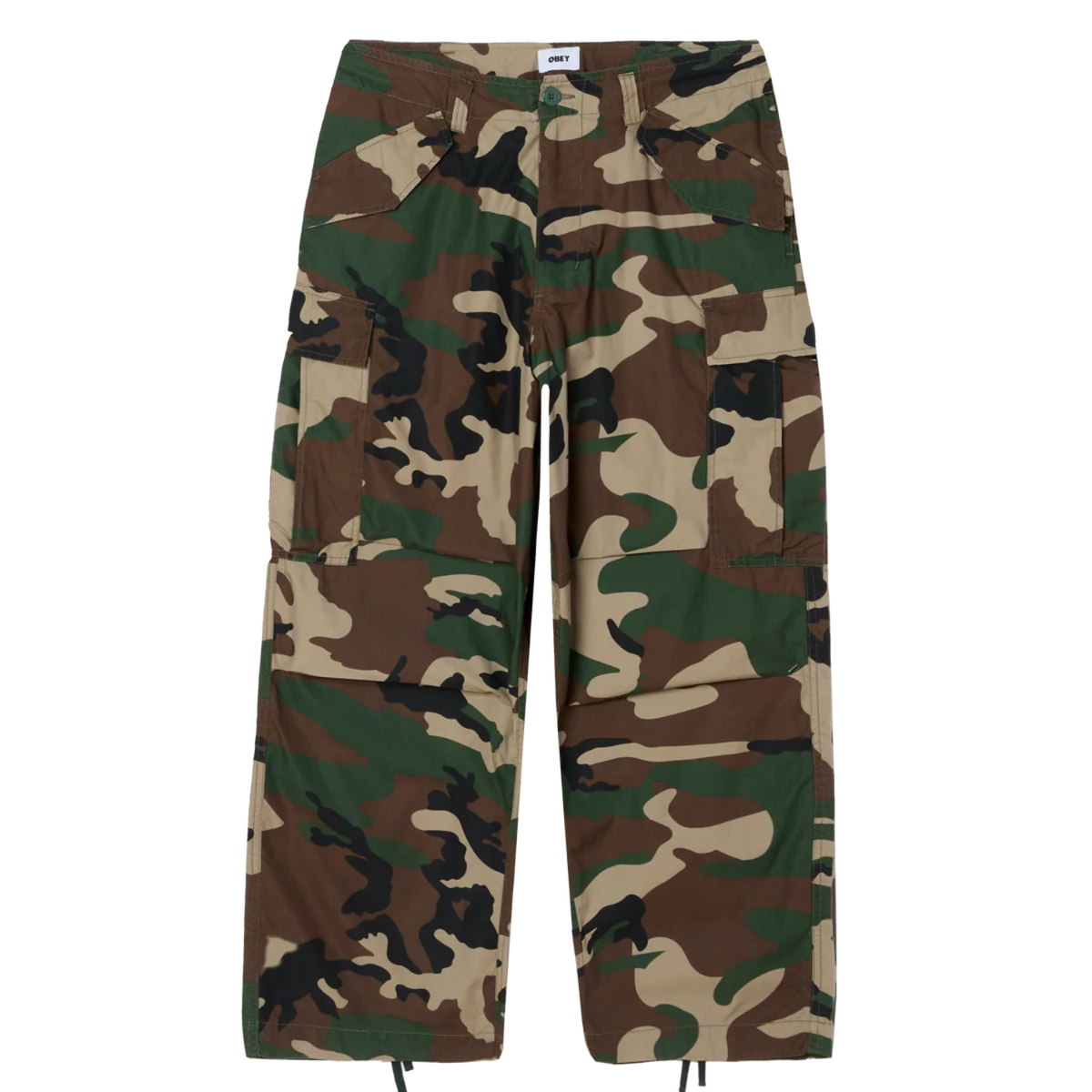 Obey Baggy Cargo Pant Field Camo