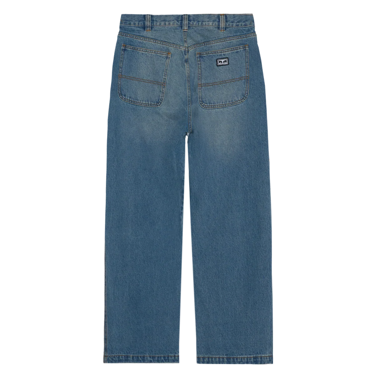Obey Bigwig Carpenter Utility Denim Paint Splatter Wash