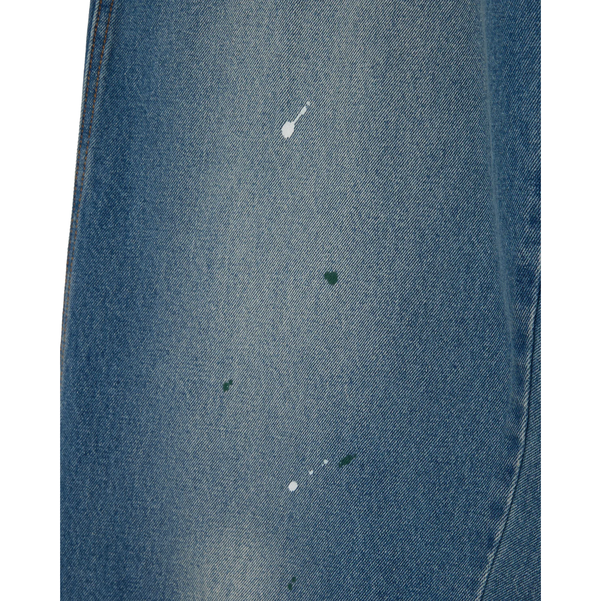 Obey Bigwig Carpenter Utility Denim Paint Splatter Wash