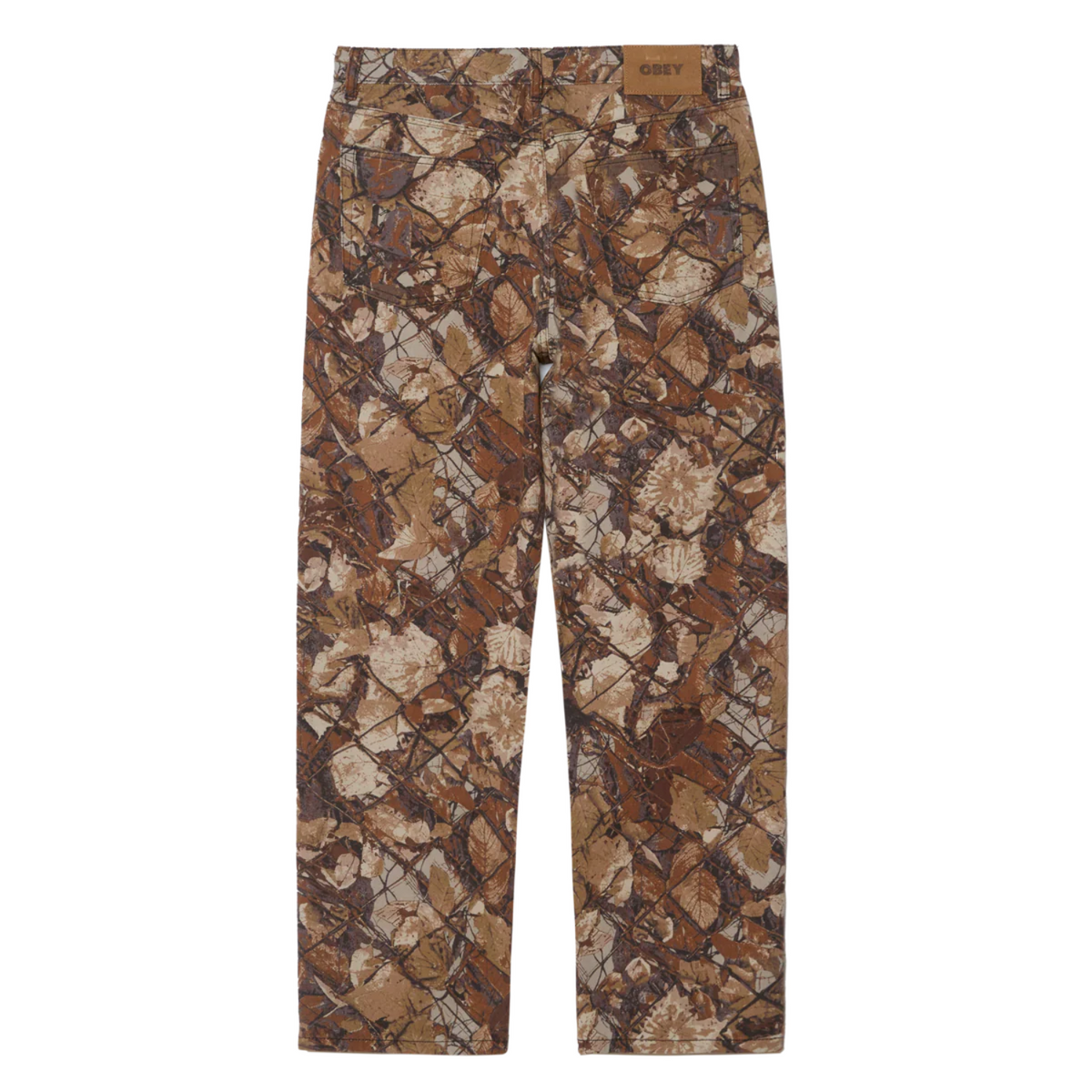 Obey Classic Baggy Denim Fence Camo Multi