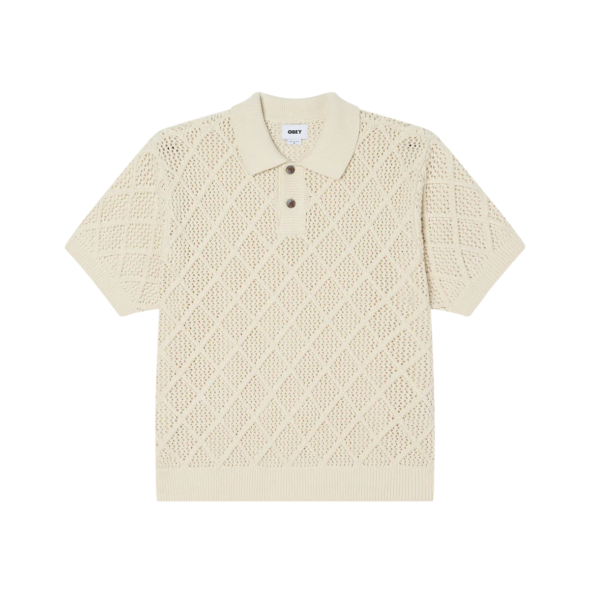 Obey Eryk Polo Sweater Birch