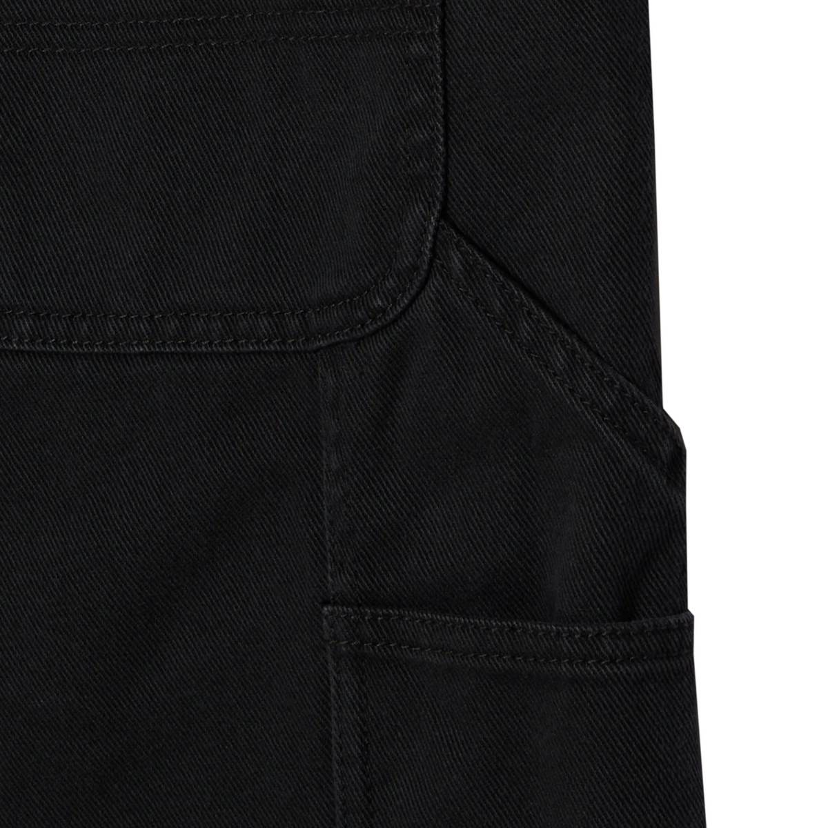 Obey Hardwork Carpenter Denim Pant Black Faded Wash