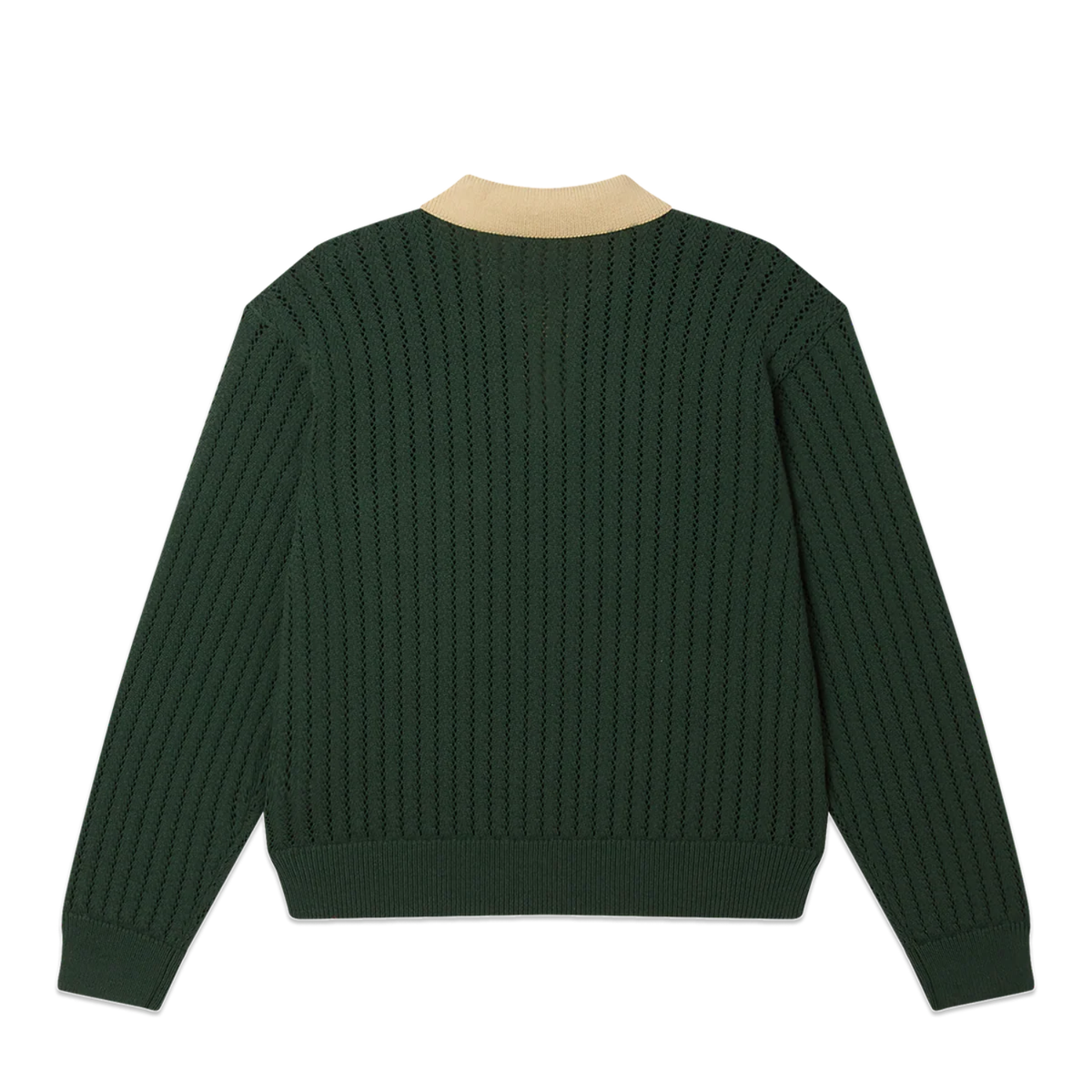 Obey Jasper Polo Sweater Pine Needle Multi