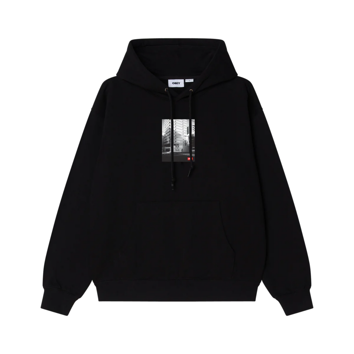 OBEY OSAKA PHOTO HOODED FLEECE