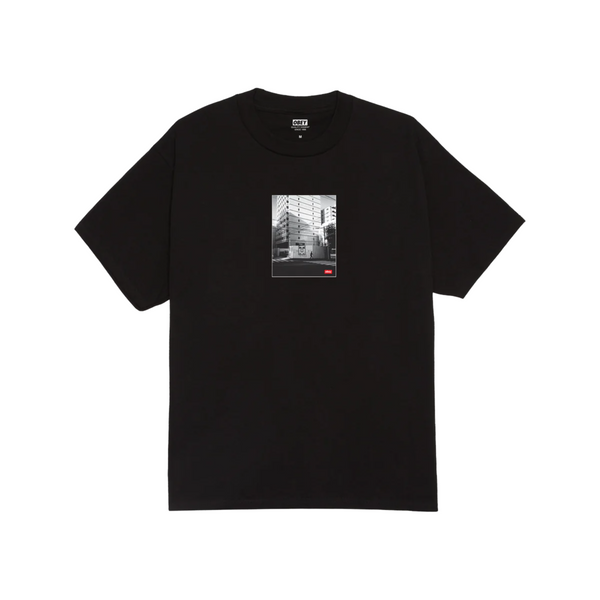 obey Tシャツ OBEY / OBEY STUDIOS ICON HEAVYWEIGHT L/S TEE (JET BLACK