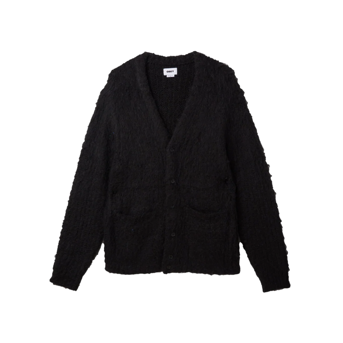 Obey Patron Cardigan Black