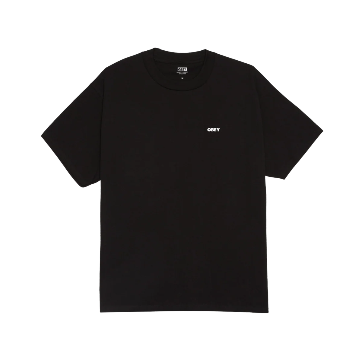 Obey Peep Hole Classic T-Shirt Black