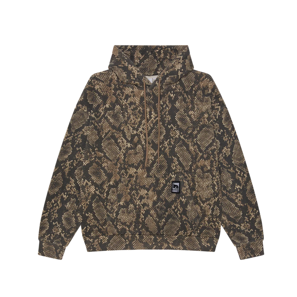 Obey Post Hood Dusty Vintage Rattle Snake