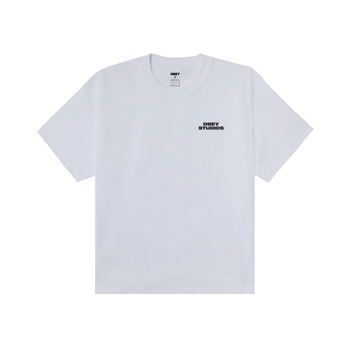 Obey Sky Face Heavyweight T-Shirt White