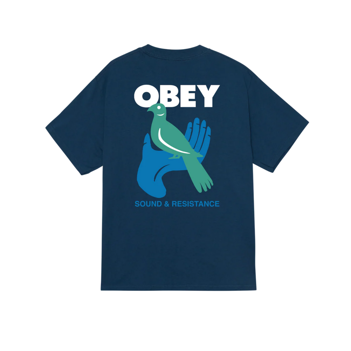 OBEY SOUND & RESISTANCE BIRD TEE