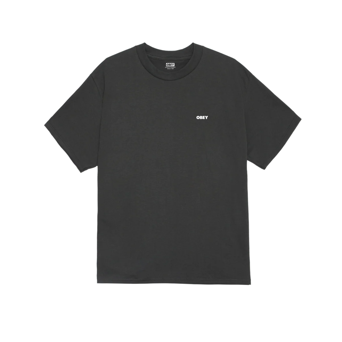 Obey Visual Studios Flower Tee Vintage Black