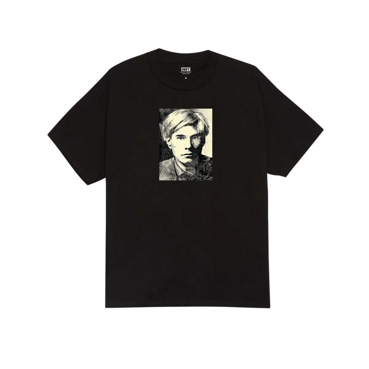 Obey Warhol Tee Black