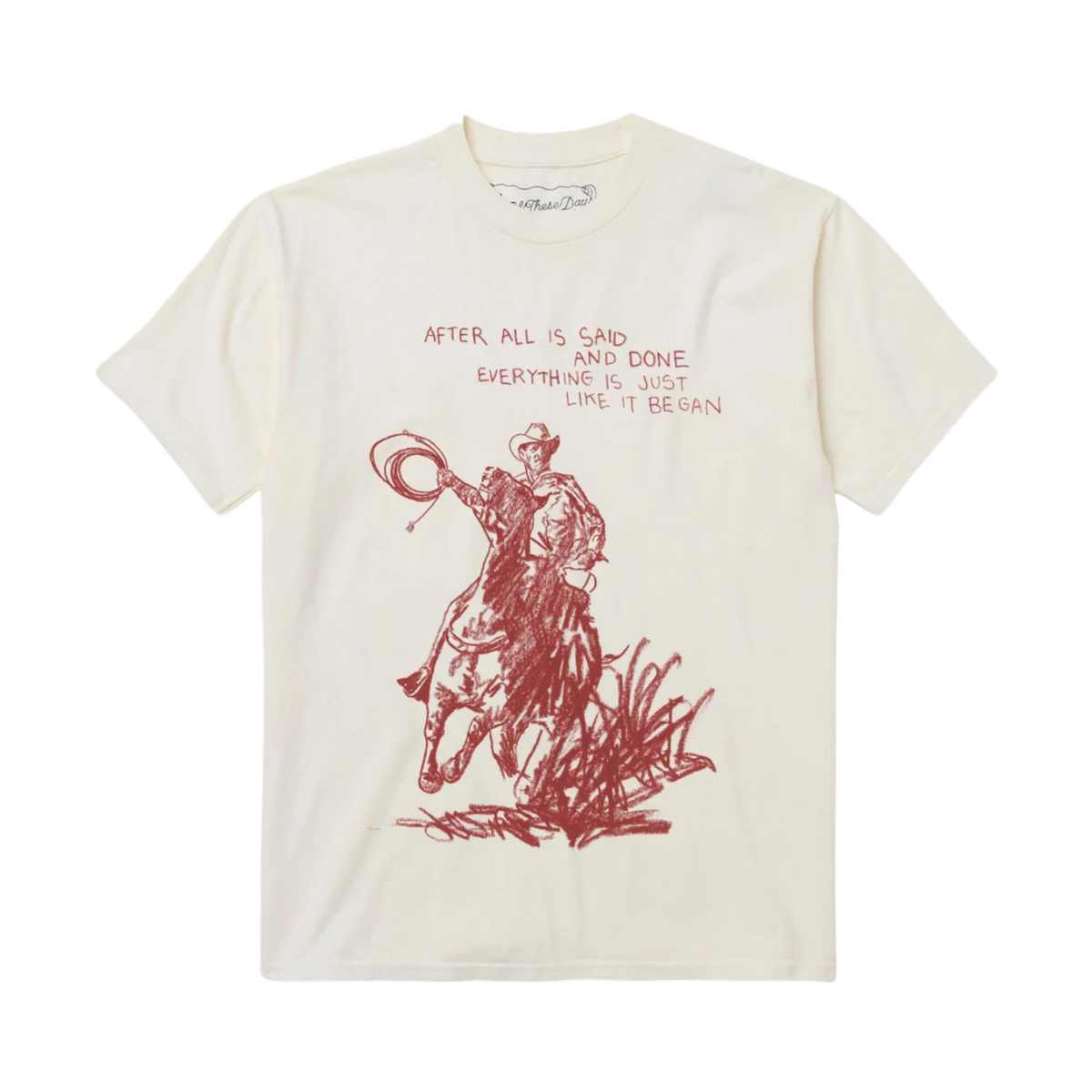 One of These Days After All Is Said T-Shirt Bone
