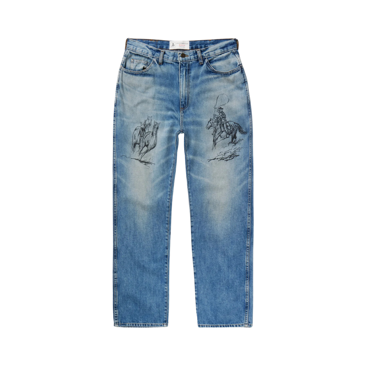 One of These Days Better Days Straight Leg Jeans Washed Denim