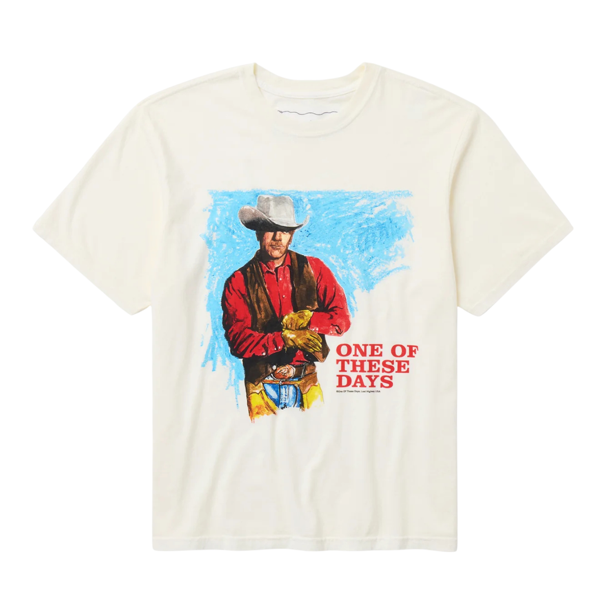 One of These Days Heaven Can Wait T-Shirt Bone
