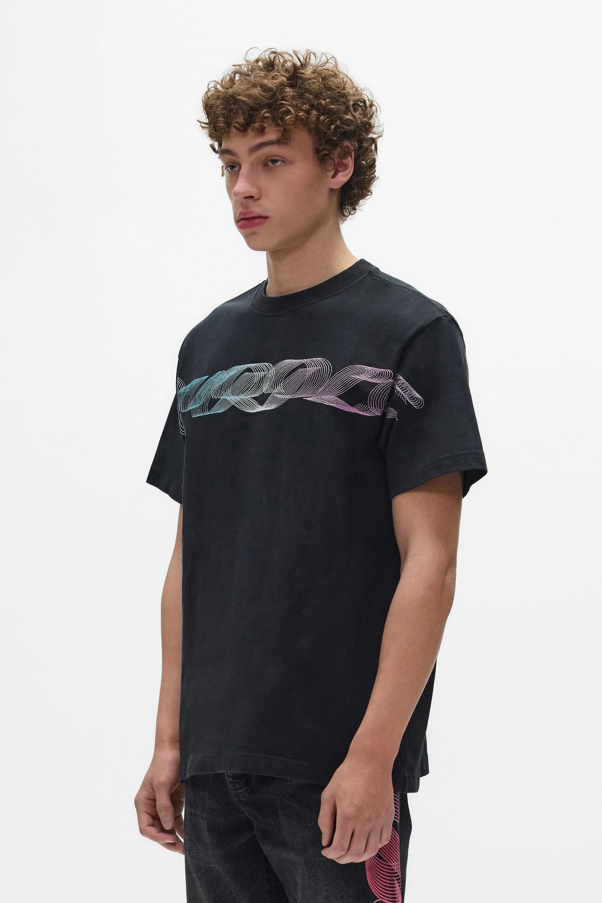 Purple Heavyweight Jersey SS Tee Black Beauty