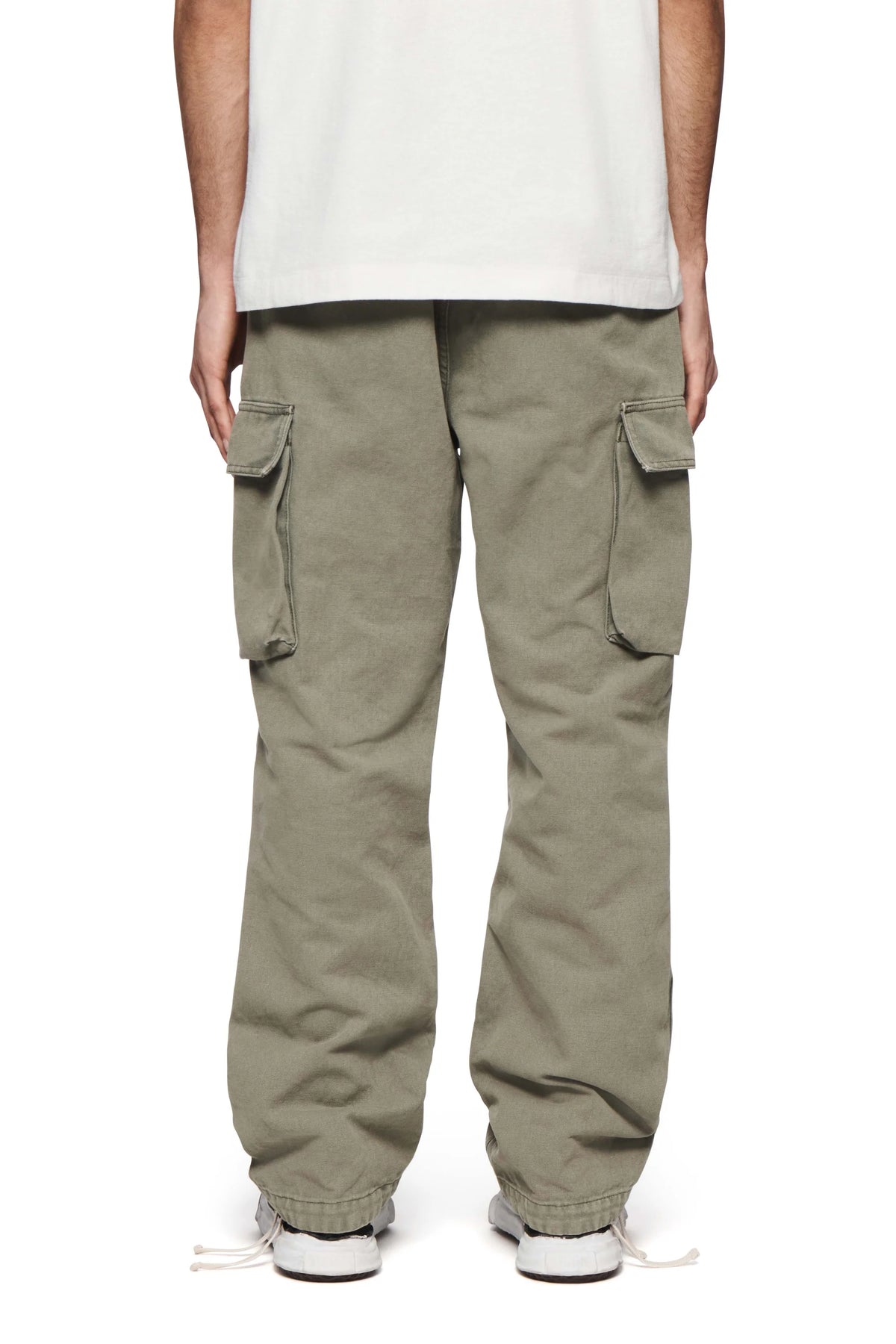 Purple Canvas Cargo Vintage Green