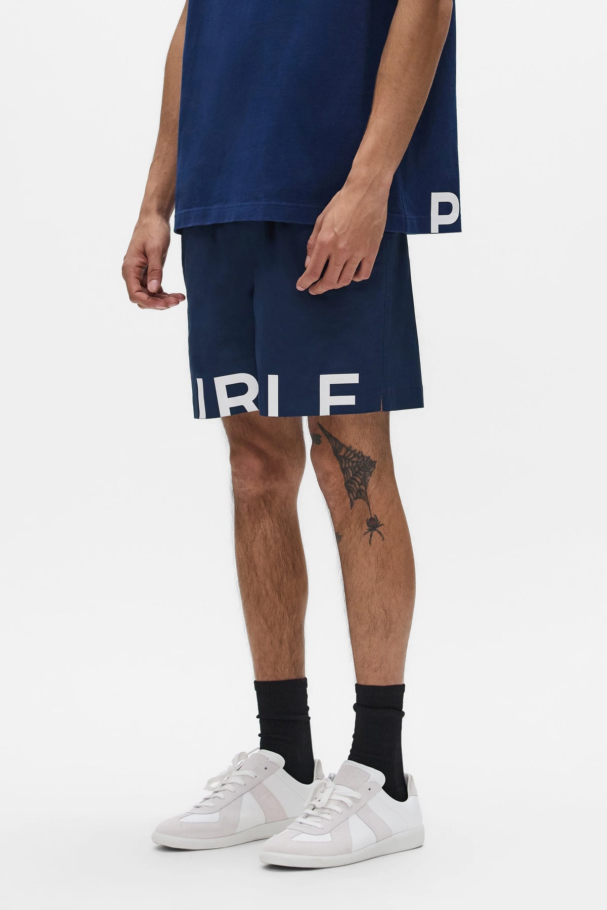 Purple All Round Shorts Pagent Blue