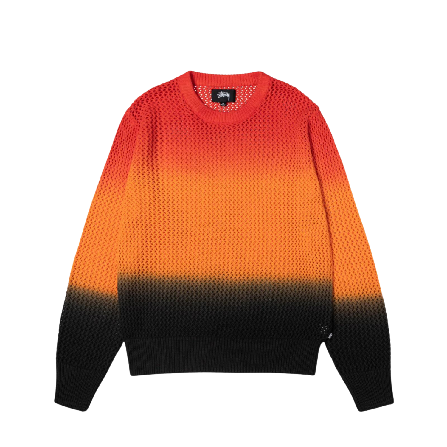 PIG. DYED LOOSE GAUGE SWEATER - LAVA I STUSSY - Momentum Clothing