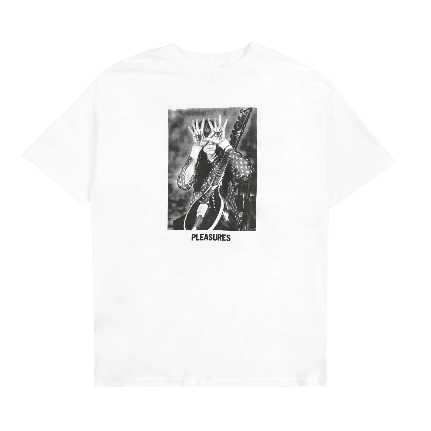 STAR POWER T-SHIRT - WHITE I PLEASURES - Momentum Clothing