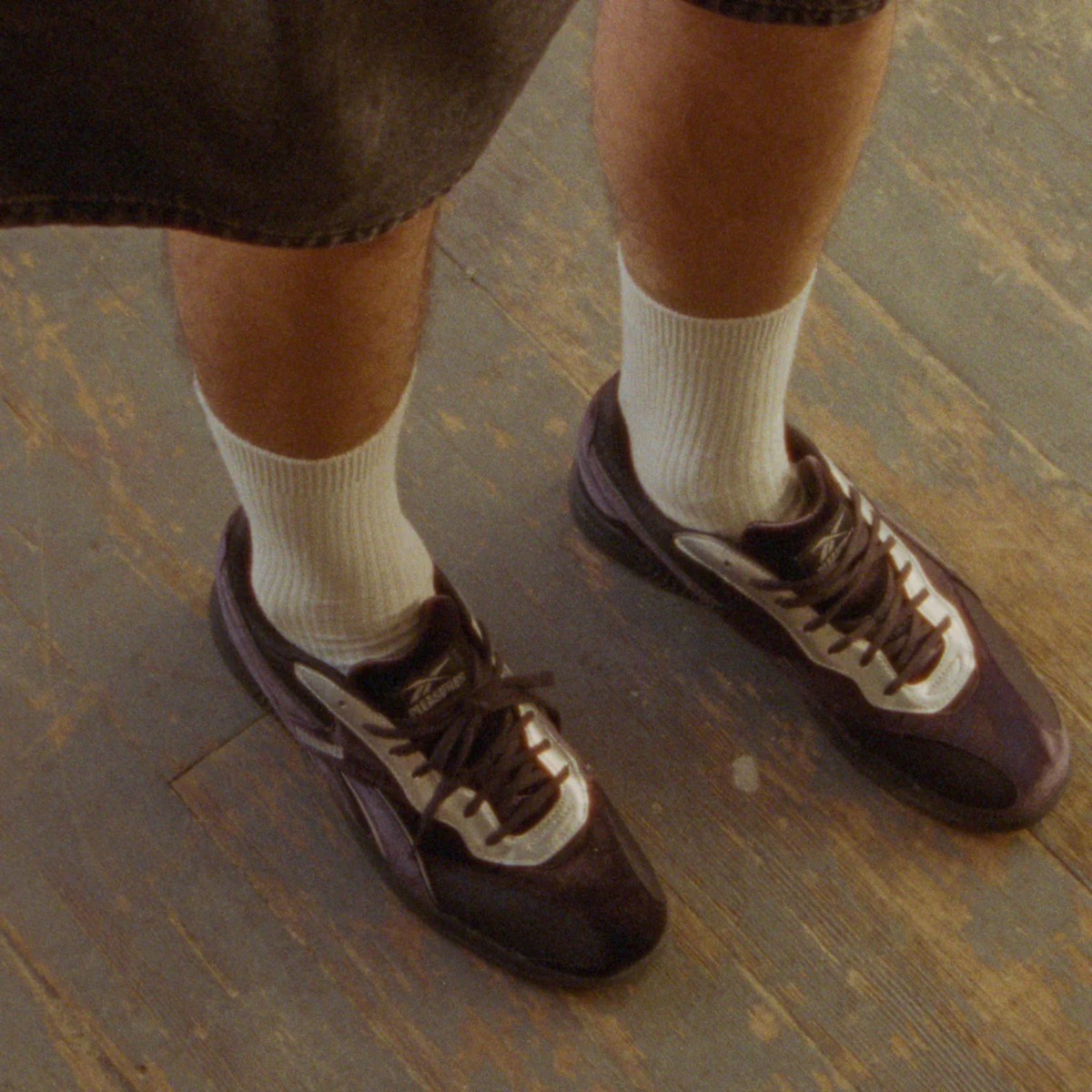 PLEASURES X REEBOK Hammer Street Black/Silver