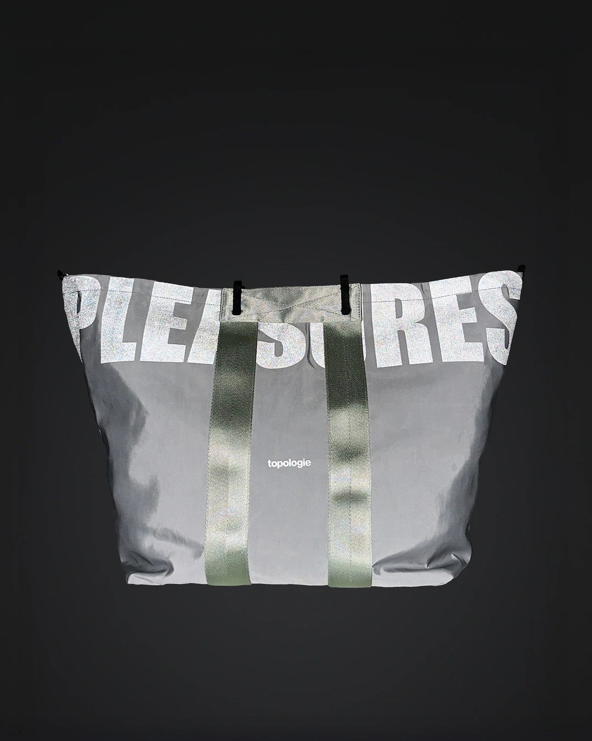 Pleasures Topologie Summit Reversible Tote Black Liminal Gray