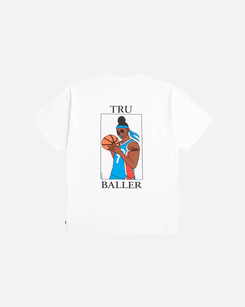 Patta Tru Baller T-Shirt White