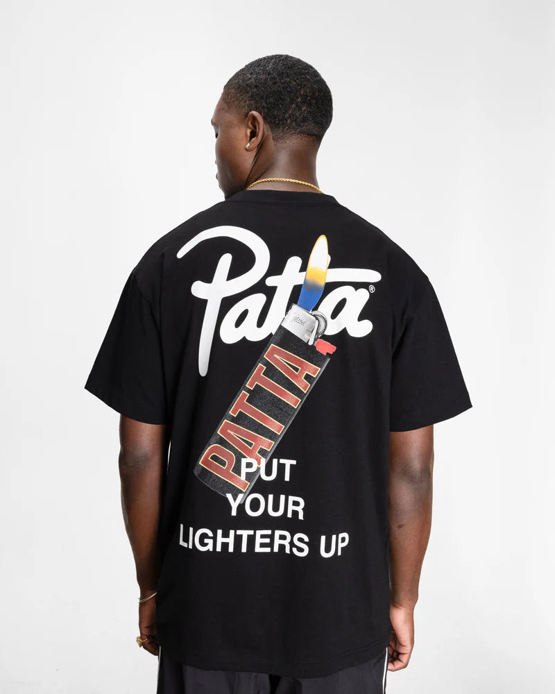 Patta Lighters T-Shirt Black