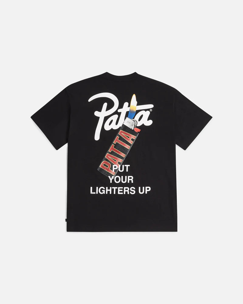 Patta Lighters T-Shirt Black