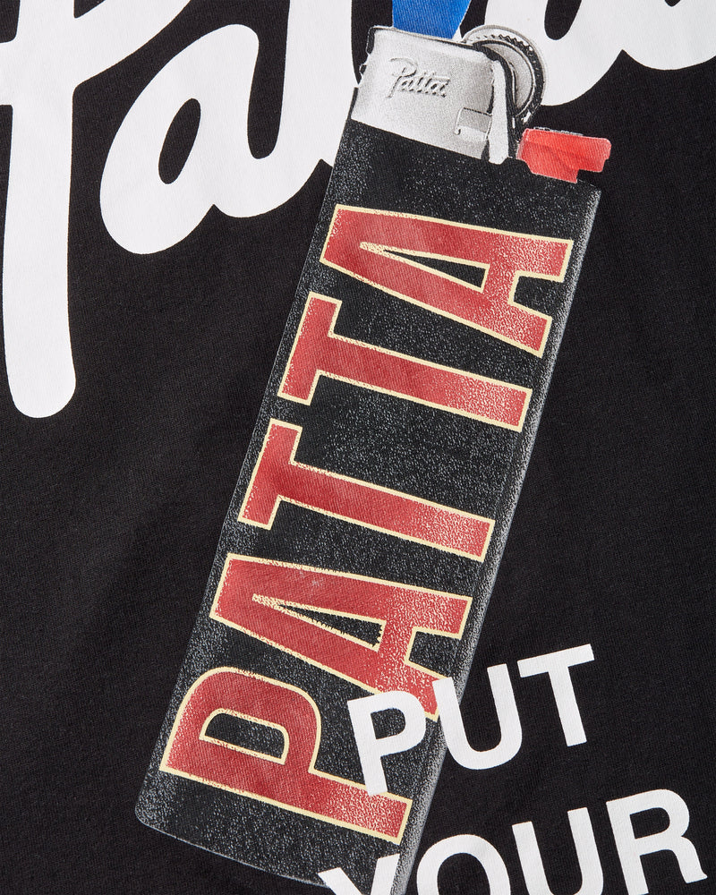 Patta Lighters T-Shirt Black