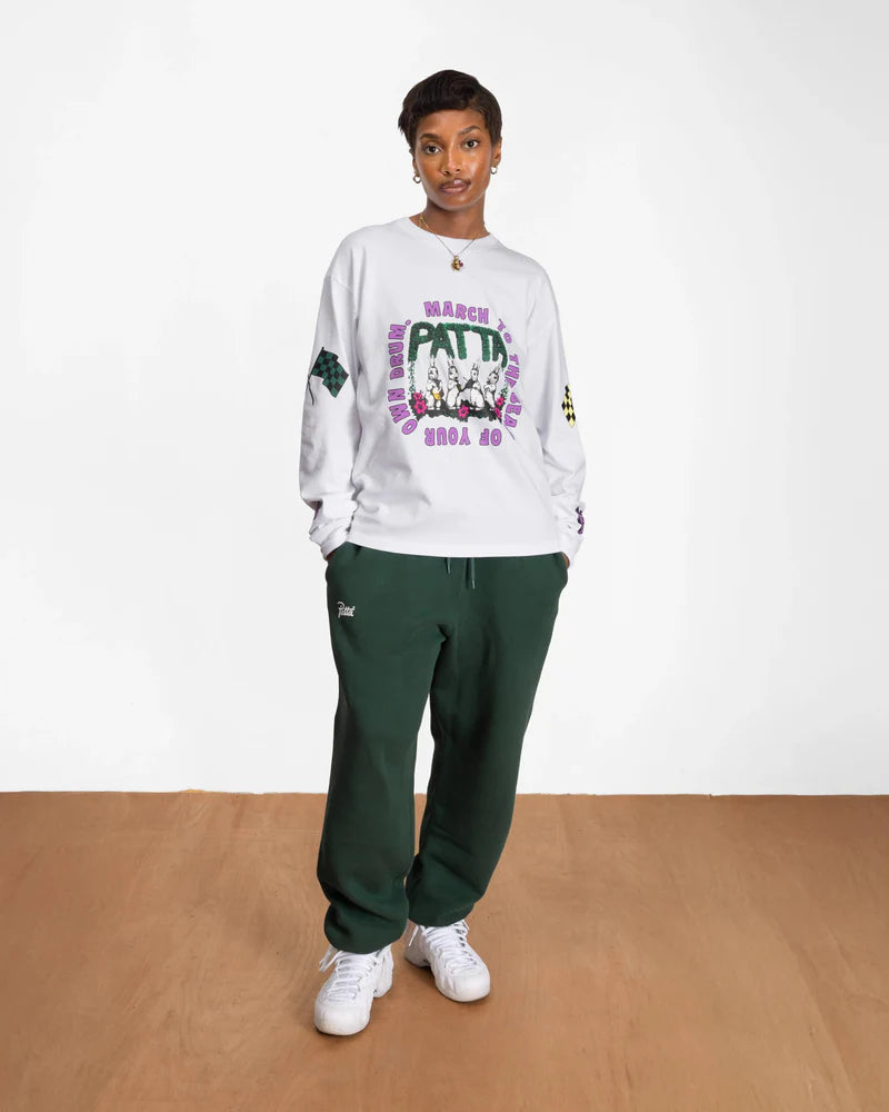 Patta Own Your Own Mind Long Sleeve T-Shirt White