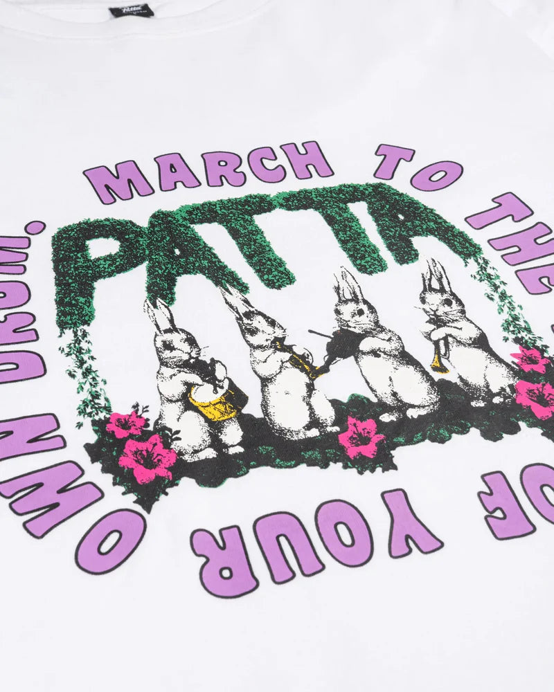Patta Own Your Own Mind Long Sleeve T-Shirt White
