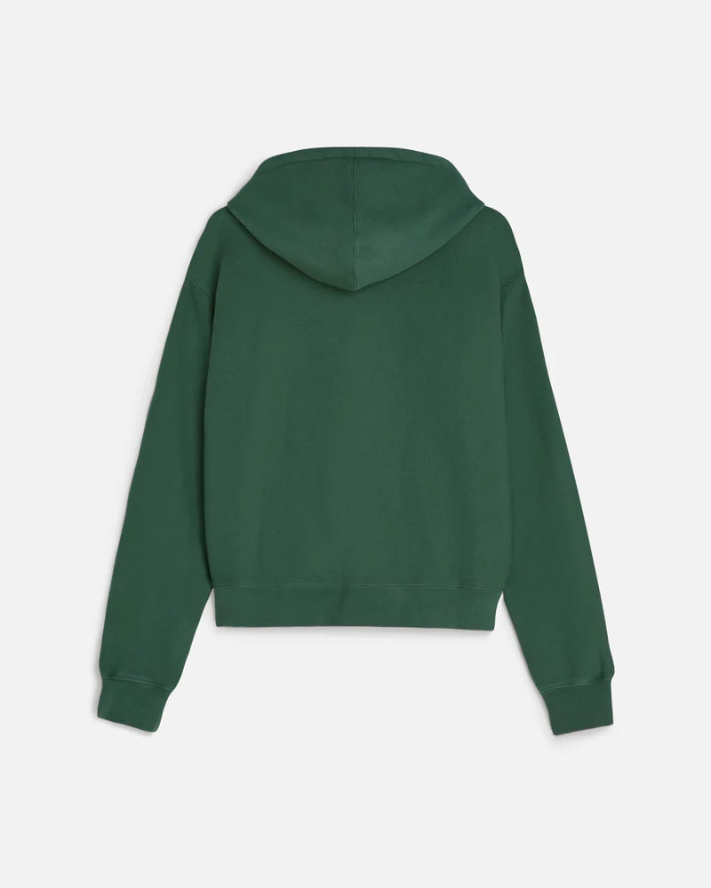 Patta Classic Zip-Up Hooded Sweater Bistro Green
