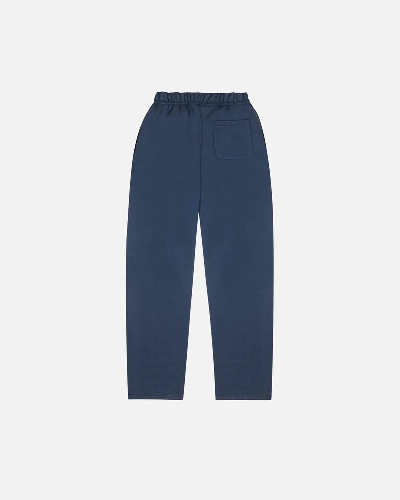 Patta Classic Acid Washed Straight Leg Jogging Pants Estate Blue