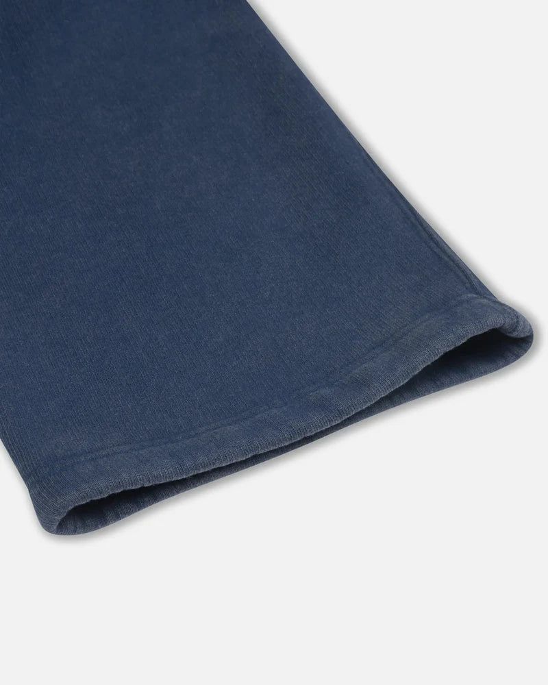 Patta Classic Acid Washed Straight Leg Jogging Pants Estate Blue