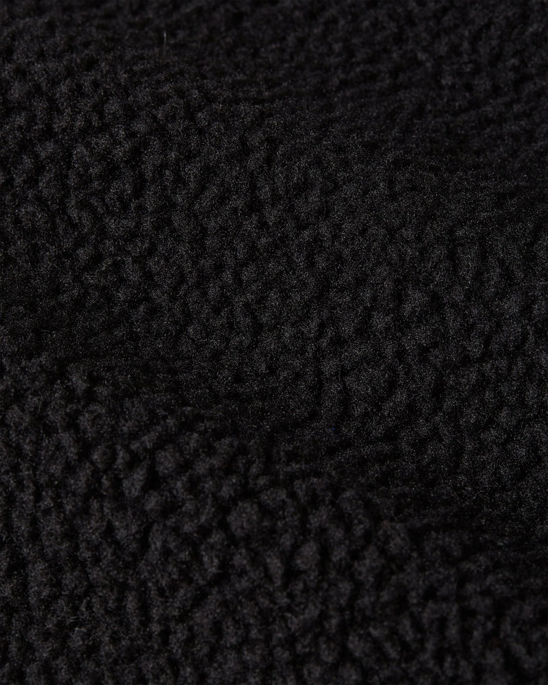 Patta Sherpa Fleece Ovehead Black