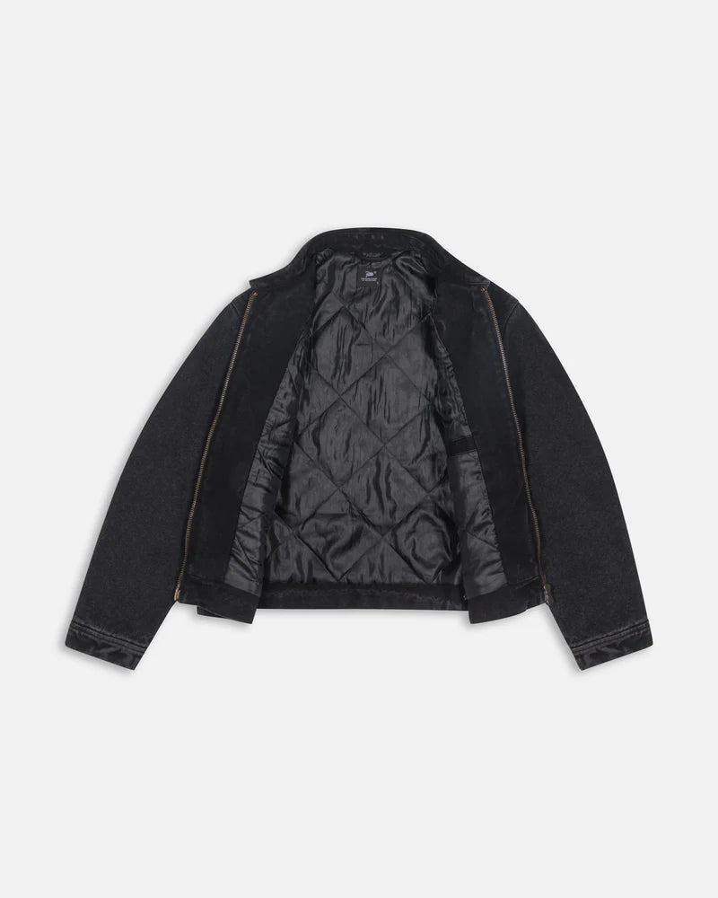 Patta Washed Canvas Jacket Black