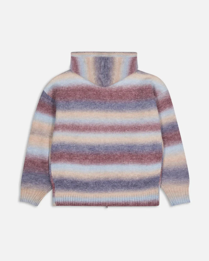 Patta Space Dye Knitted Hooded Sweater Multi