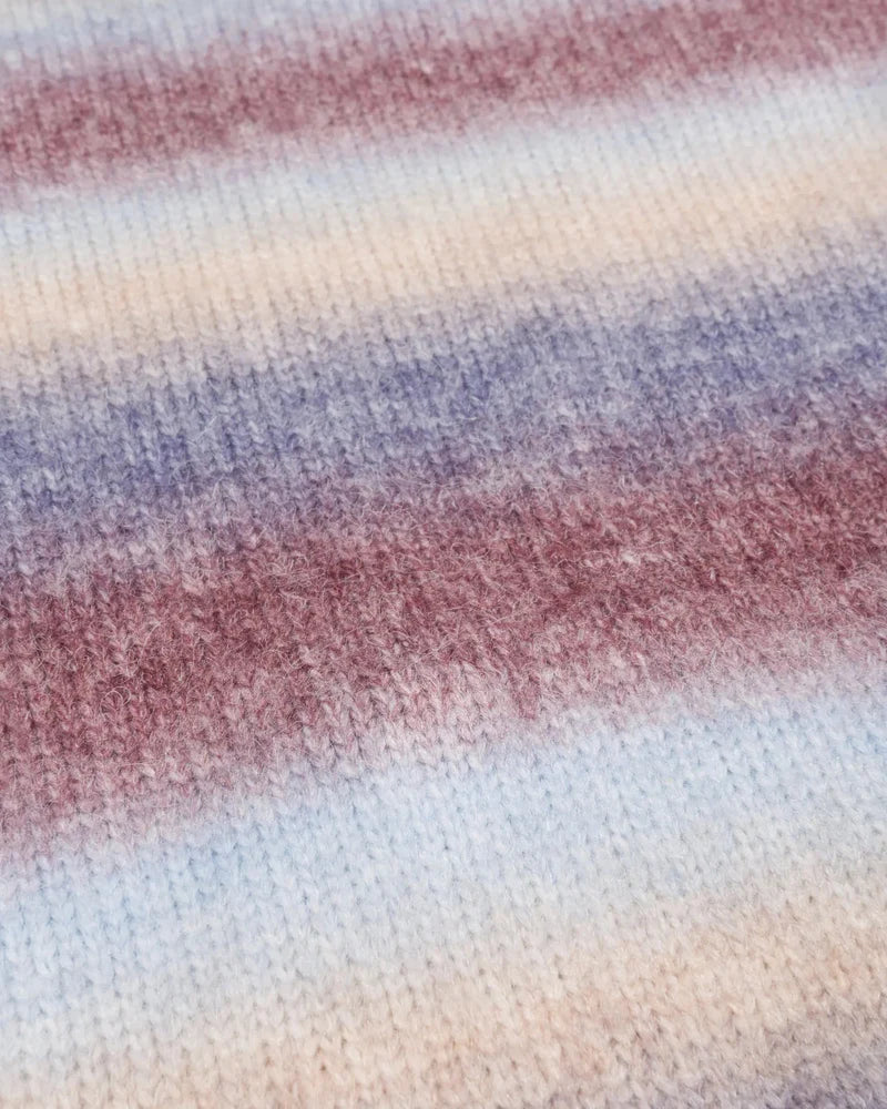 Patta Space Dye Knitted Hooded Sweater Multi