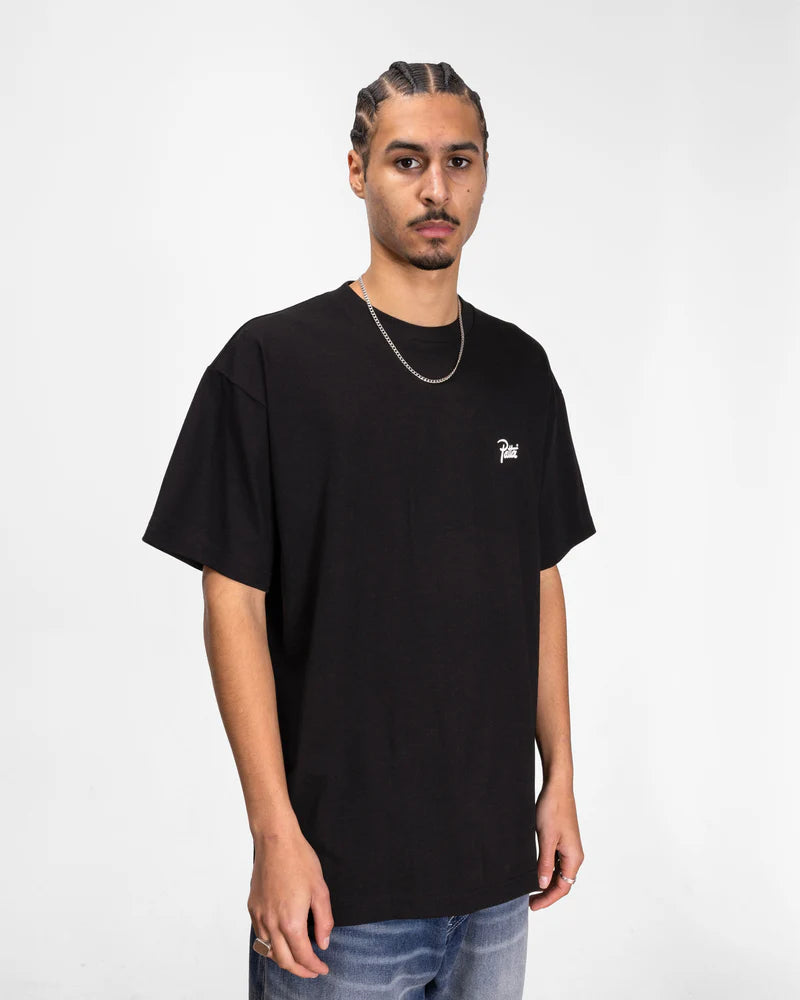 Patta Script Logo T-Shirt Black