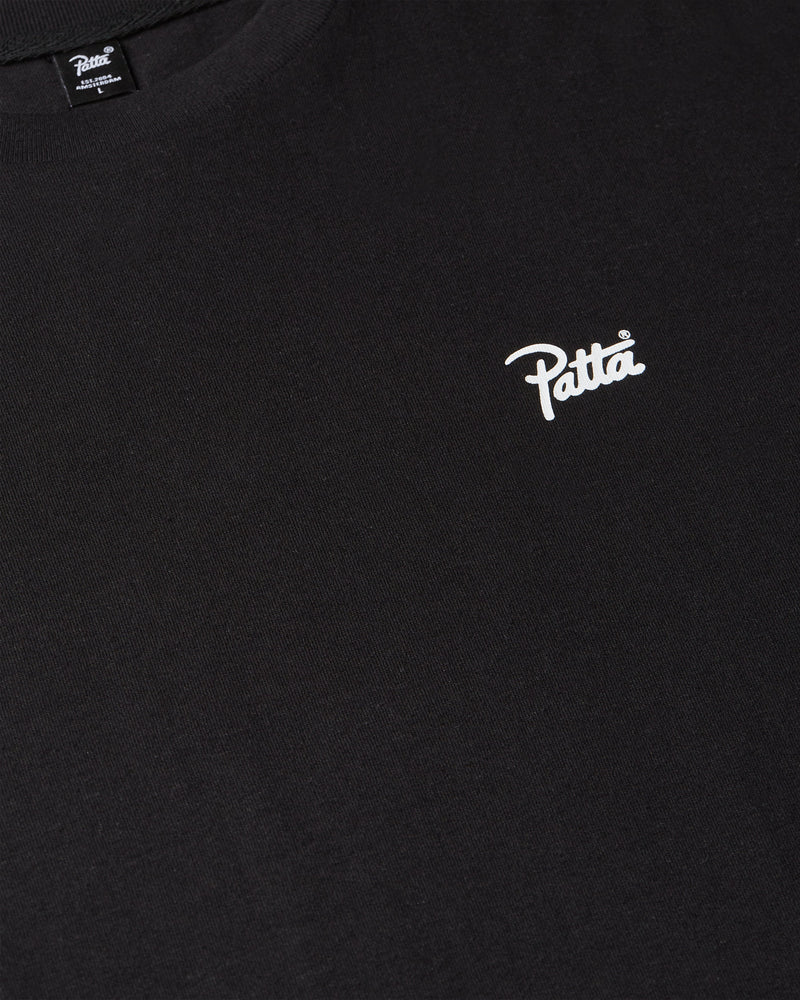Patta Script Logo T-Shirt Black