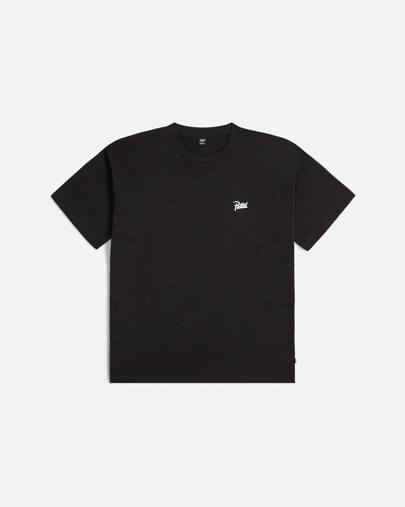 Patta Script Logo T-Shirt Black