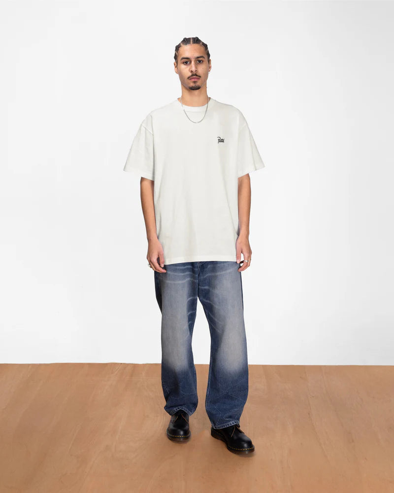 Patta Script Logo T-Shirt White