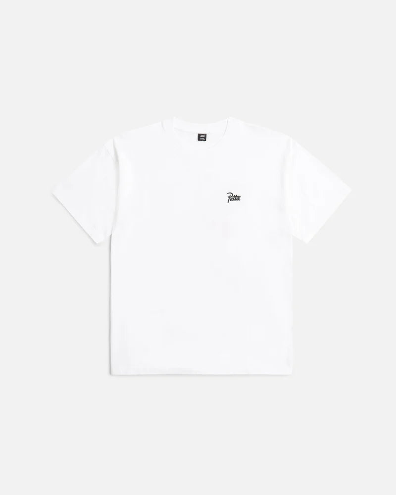 Patta Script Logo T-Shirt White