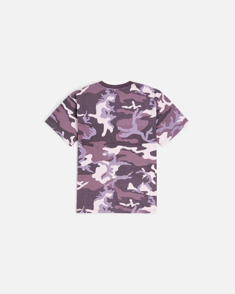 Patta Basic Woodland Camo T-Shirt Navy Cosmos