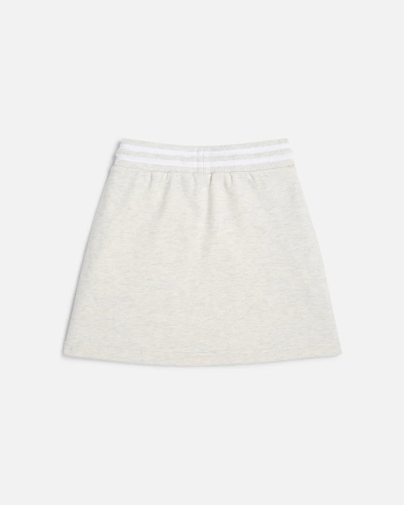 Patta W Lounge Skirt Light Melange Grey
