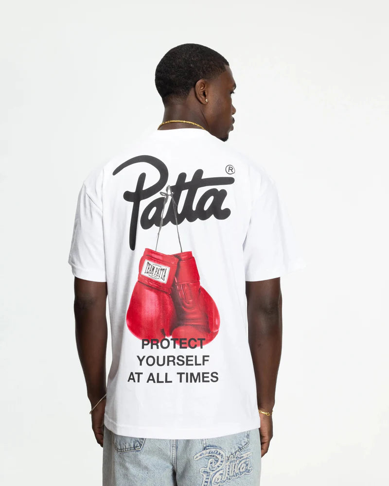Patta Protect Yourself T-Shirt White