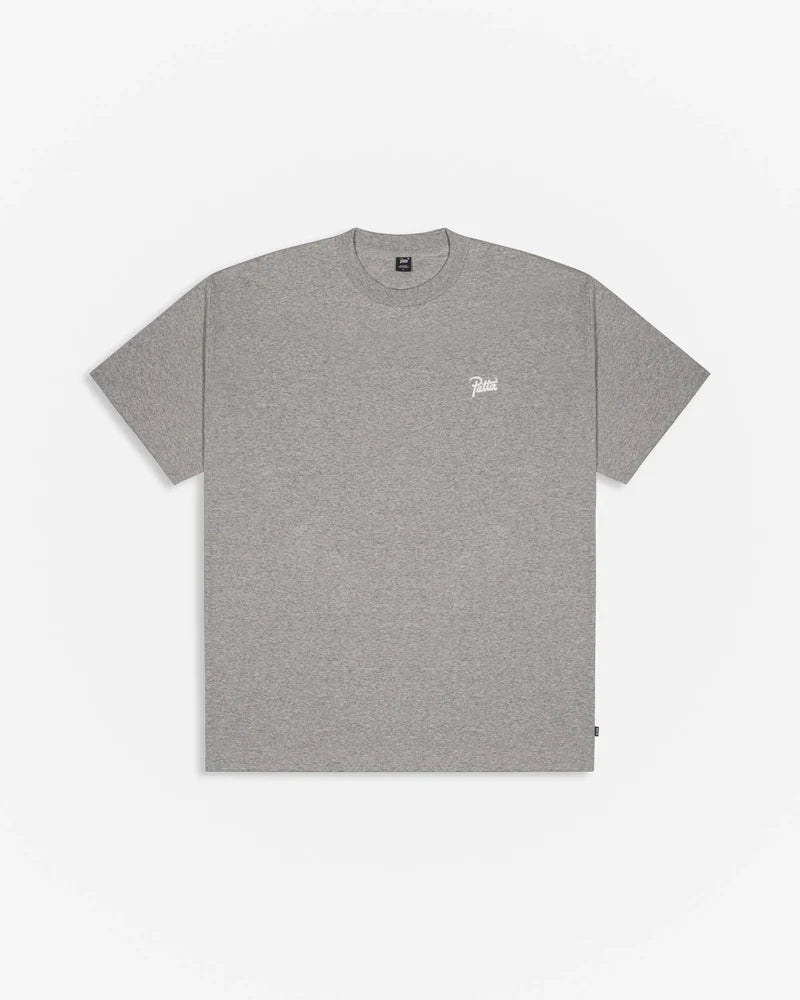 Patta Protect Yourself T-Shirt Melange Grey