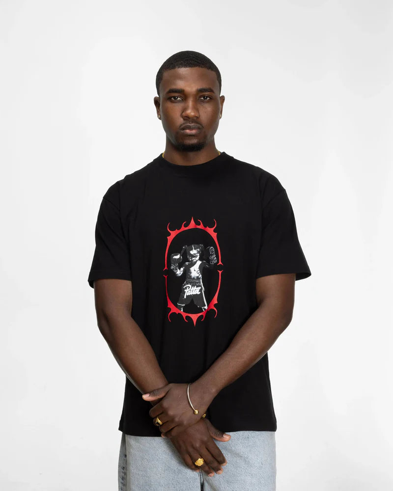 Patta Boxing T-Shirt Black